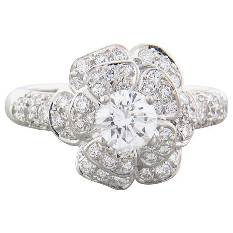 chanel flower engagement ring|Chanel fine jewelry rings.